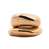 GLENR Dome Ring Stack in 14K Yellow Fairmined Gold

