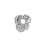 HIBI Hoop Charm Single - Silver