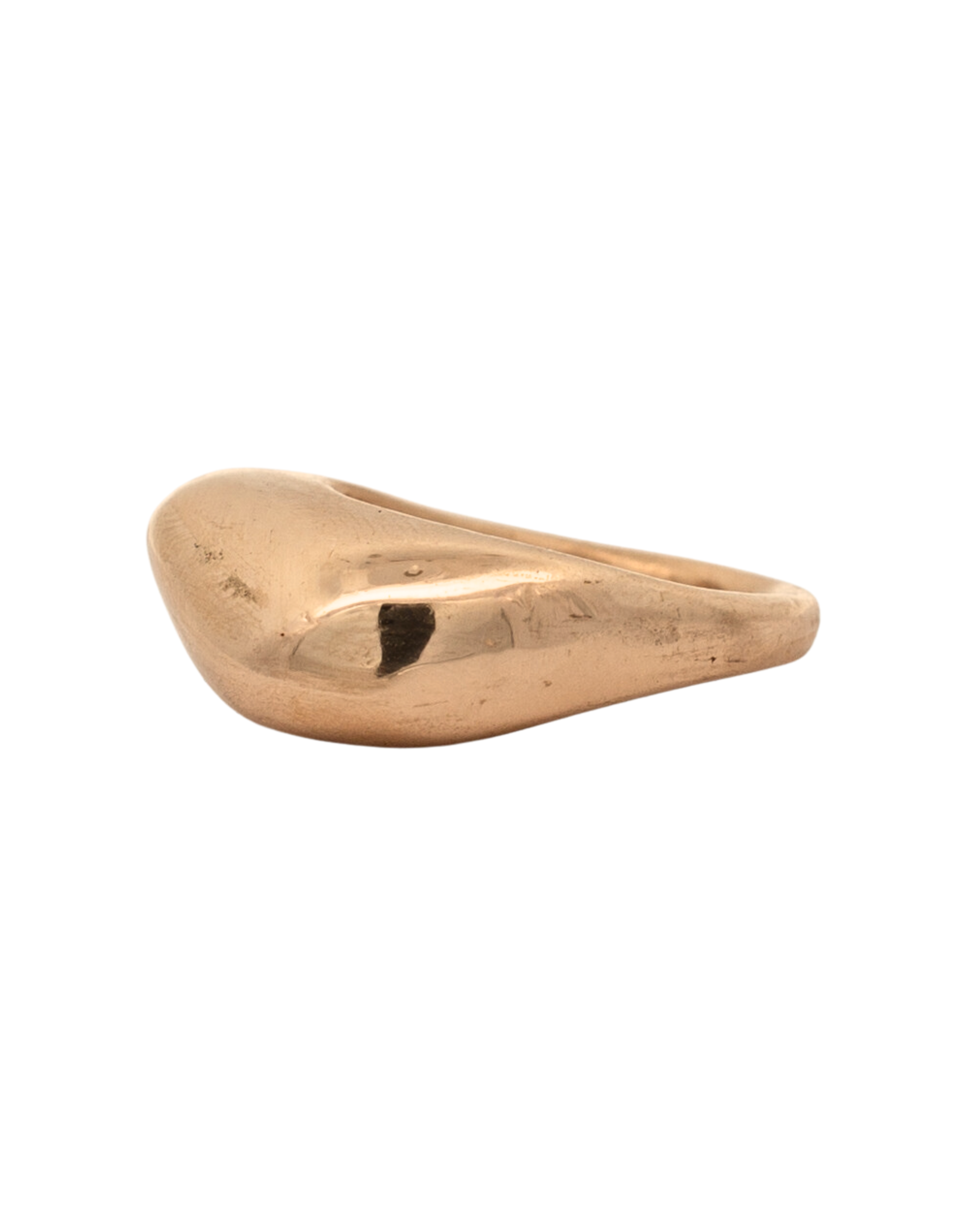 Hand-Carved GLENR Square Dome Ring