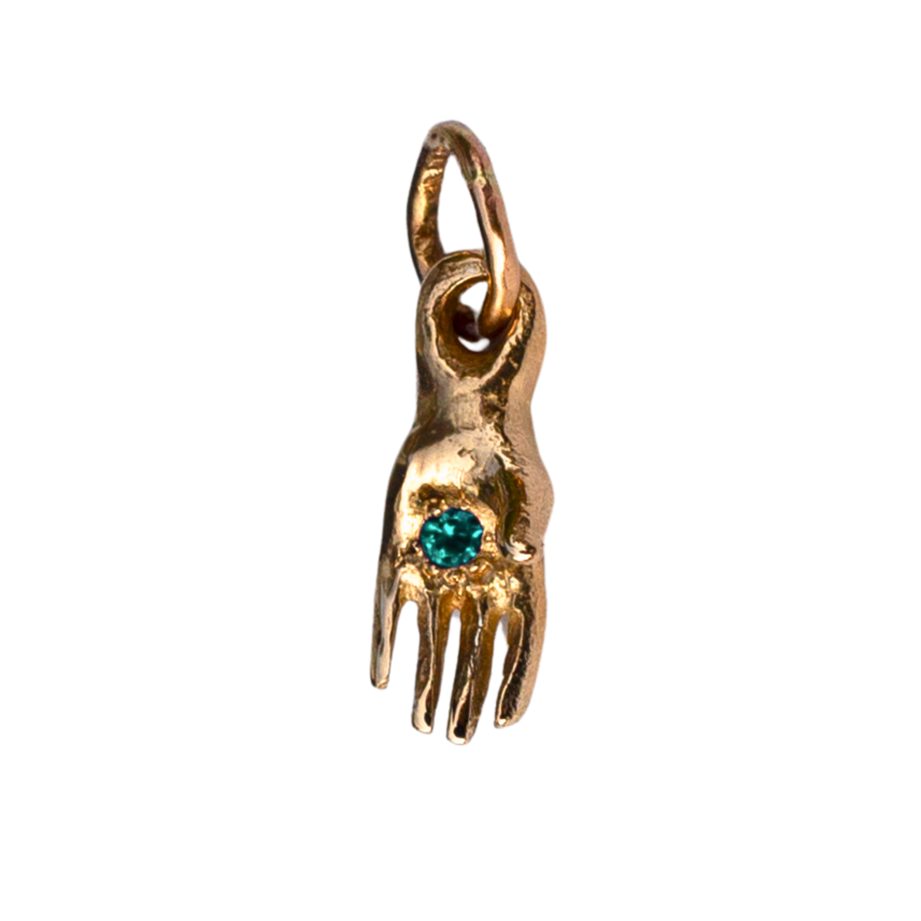 Hand-Carved Mini Holding Charm Showcasing Sculptural Details

