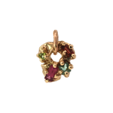 HIBI FÊTE Charm  - 14K Gold + Gem Encrusted