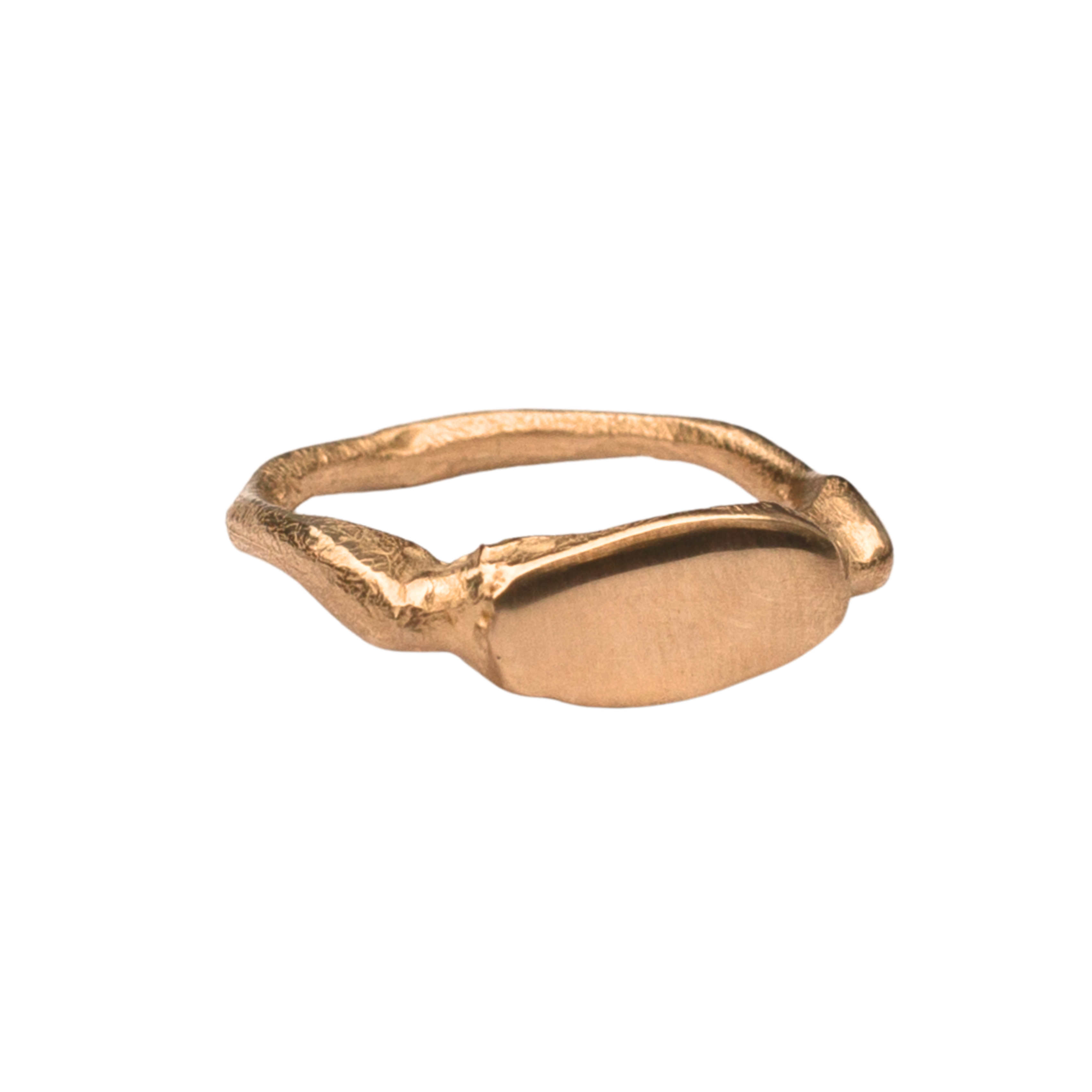 MAEVA Signet Ring in 14K Yellow Fairmined Gold