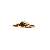 MAMA BIRD Hoop Charm - 14K Gold