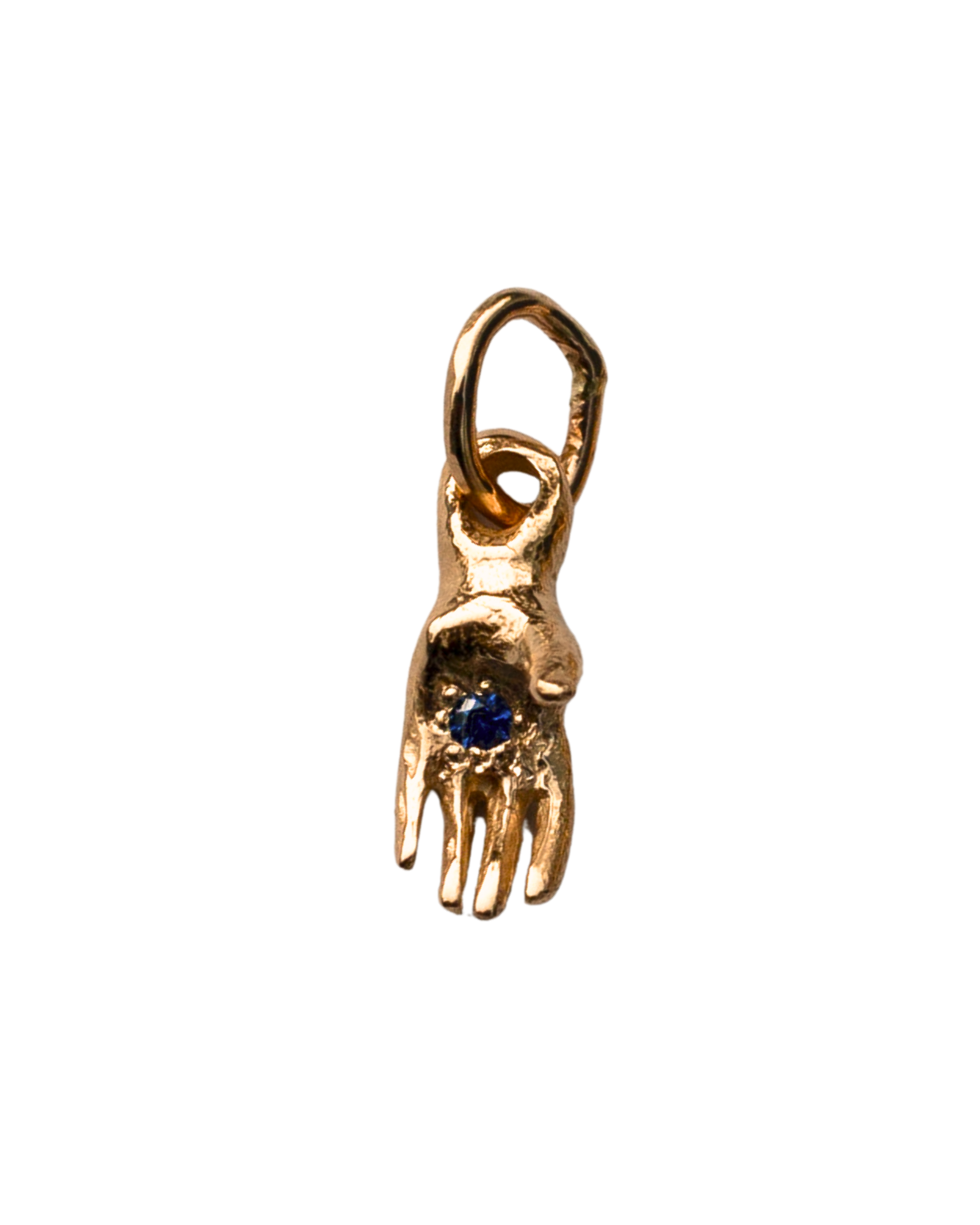 Mini Holding Charm Paired with Other Siri Hansdotter Jewelry Pieces