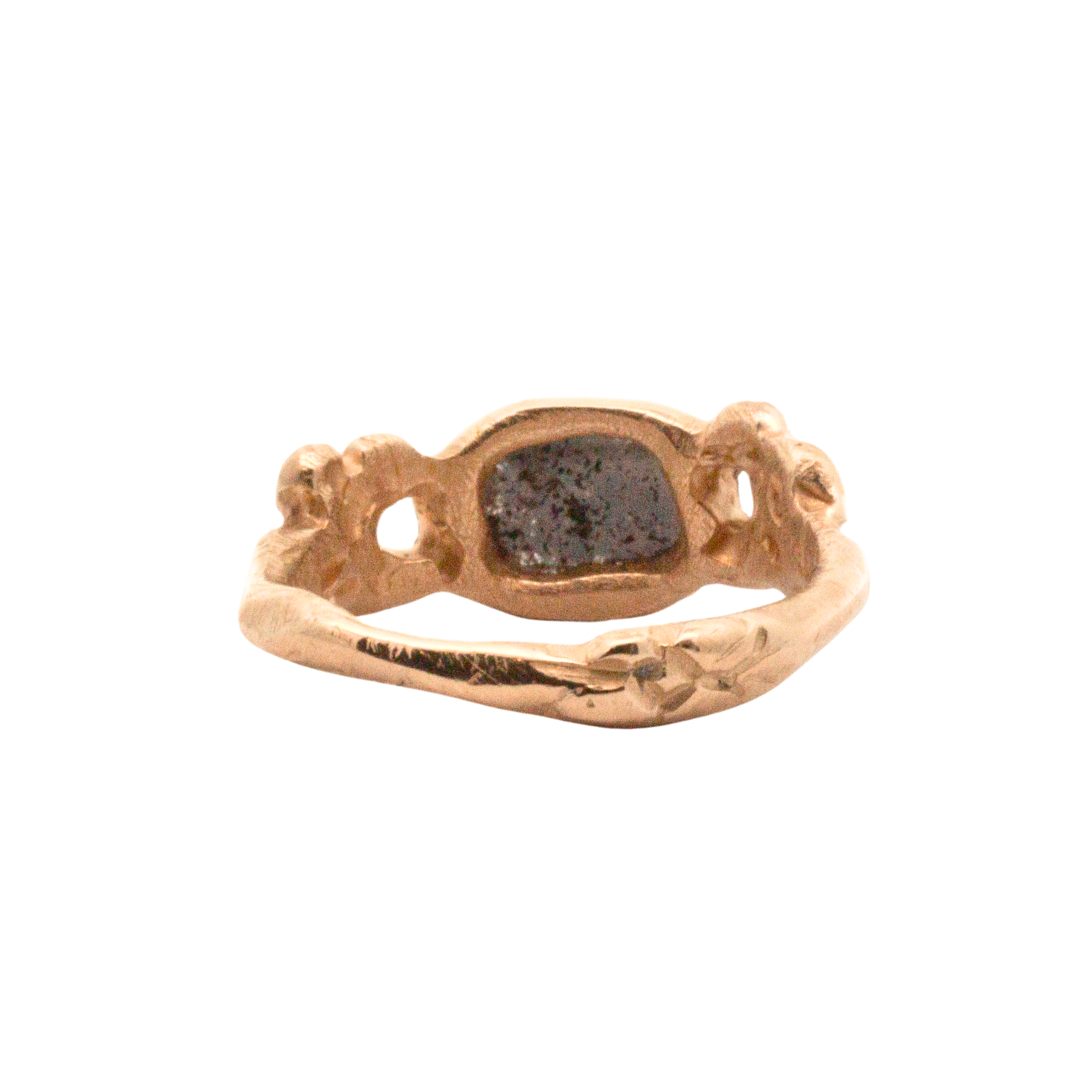 No. 71 OOAK Ring Displayed on White Background