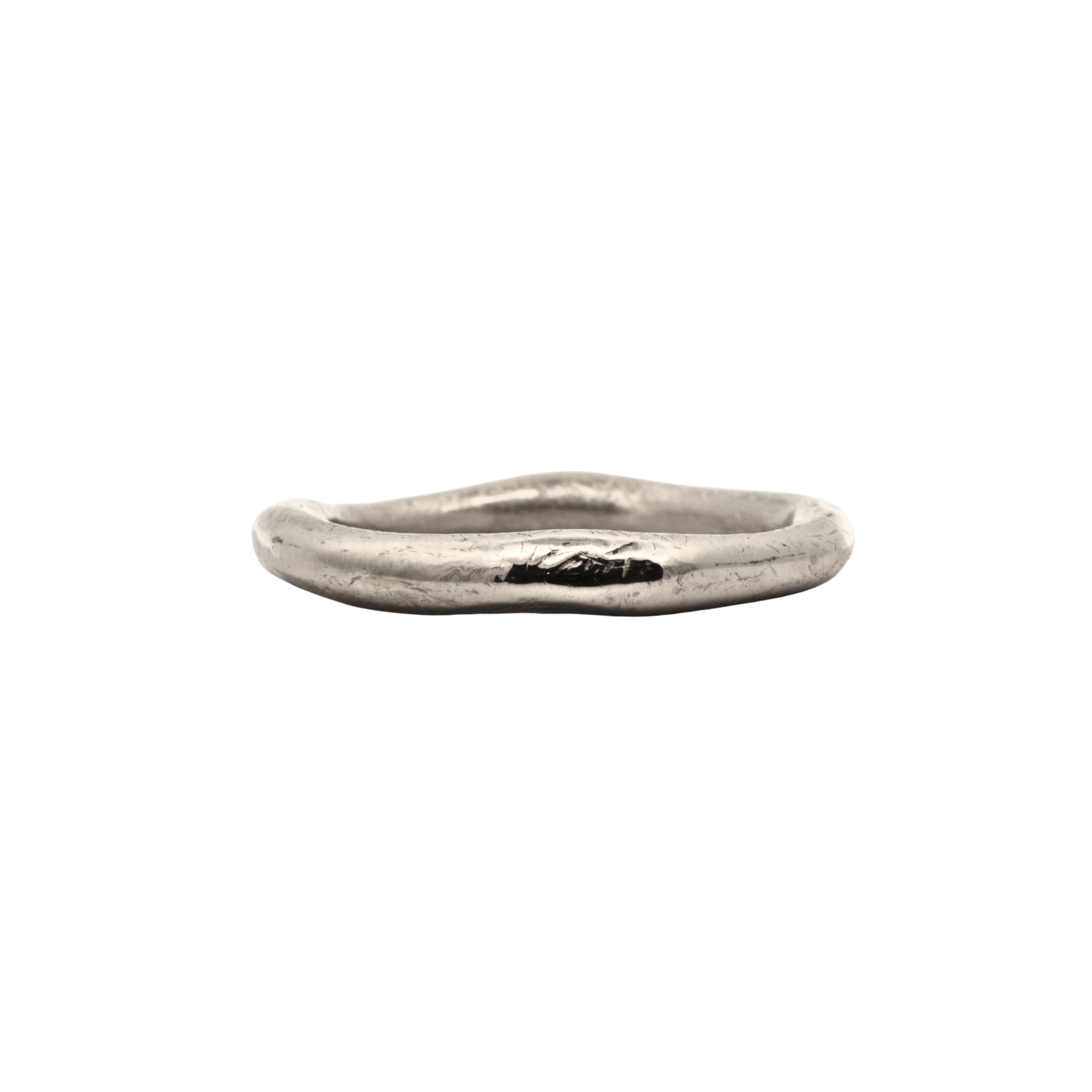 Scuffed Texture on MADRONE Stacker Ring