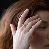 Gold - LOTTE Stacker Ring + Tourmaline