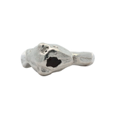 ANIMAL Big Cat with Embedded Ruby Sterling Silver Size 7.5