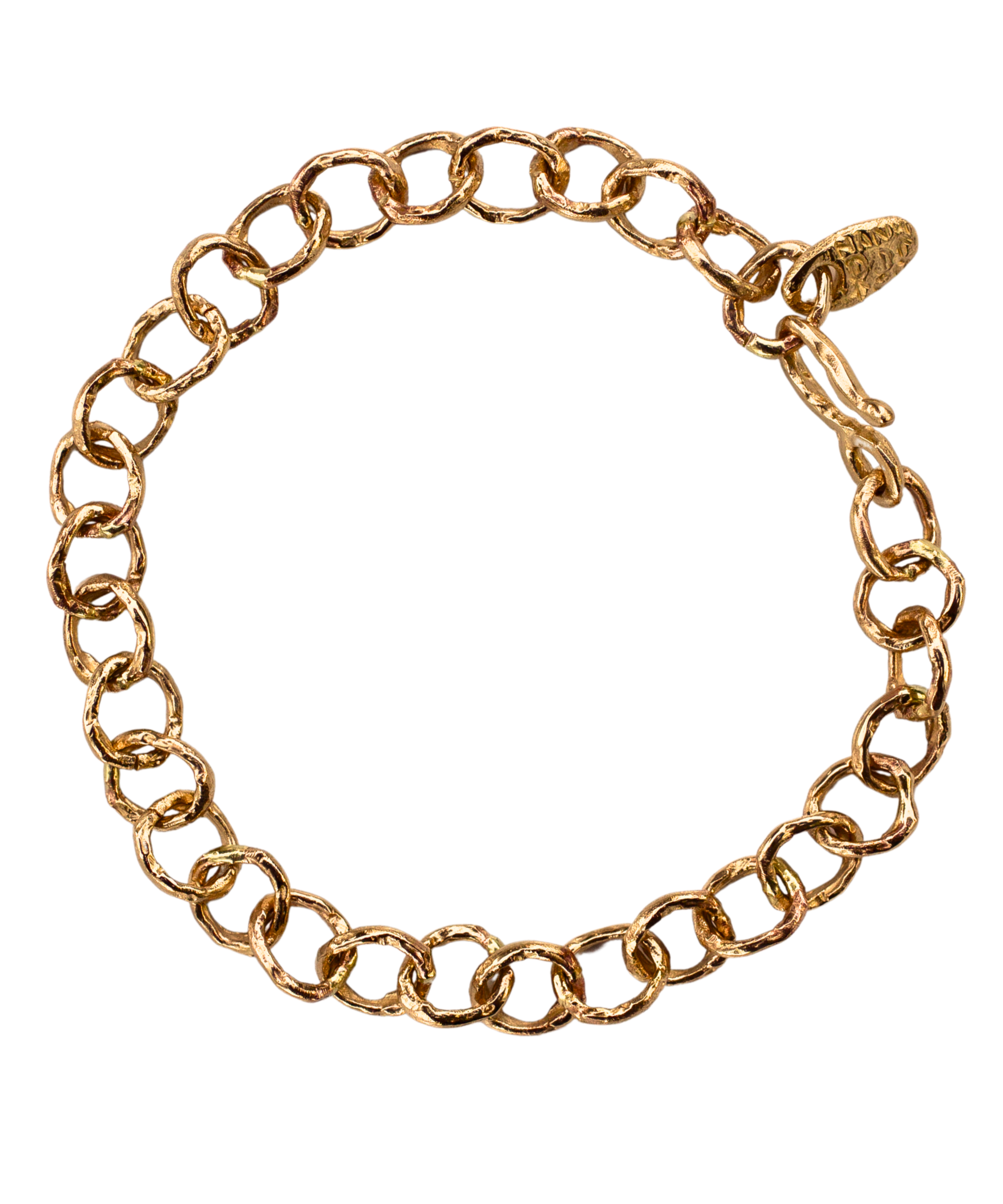 XOIE Link Bracelet in 14K Yellow Fairmined Gold

