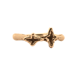 TWO STAR Stacker Ring - 14K Gold