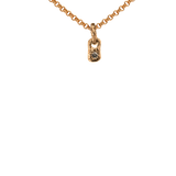 BB Birthstone Necklace / Charm - Gold