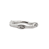 EYES Stacker Ring - Sterling Silver