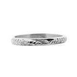 Silver - FERN Stacker Ring