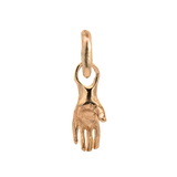 HOLDING Left Hand Charm - 14K Gold