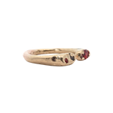 MOI ET TOI No. 062601 - 14K Gold + Sapphires, Ruby