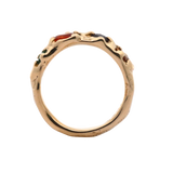 OOAK Ring - Sapphires in 14K Gold