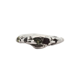 RAVEN Ring No. 092606 - Sterling Silver + Sapphires - Size 5.5