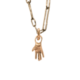 Right Hand - Mini Holding Charm - Gold