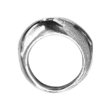 GLENR Round Dome Ring - Sterling Silver