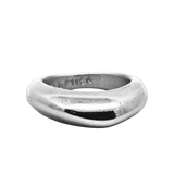 GLENR Round Dome Ring - Sterling Silver