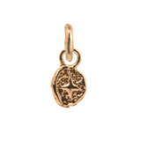 STAR COIN Charm - 14K Gold