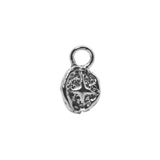 STAR COIN Charm - Sterling Silver