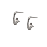 STAR Mini Hoops - Sterling Silver