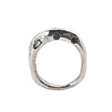SEEBS Ring No.082603 - Sterling Silver + Sapphires