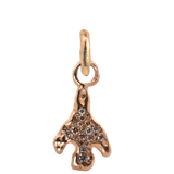 THE BIRD Charm -14K Gold