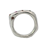 WILDER II No. 032602 - Sterling Silver + Sapphires