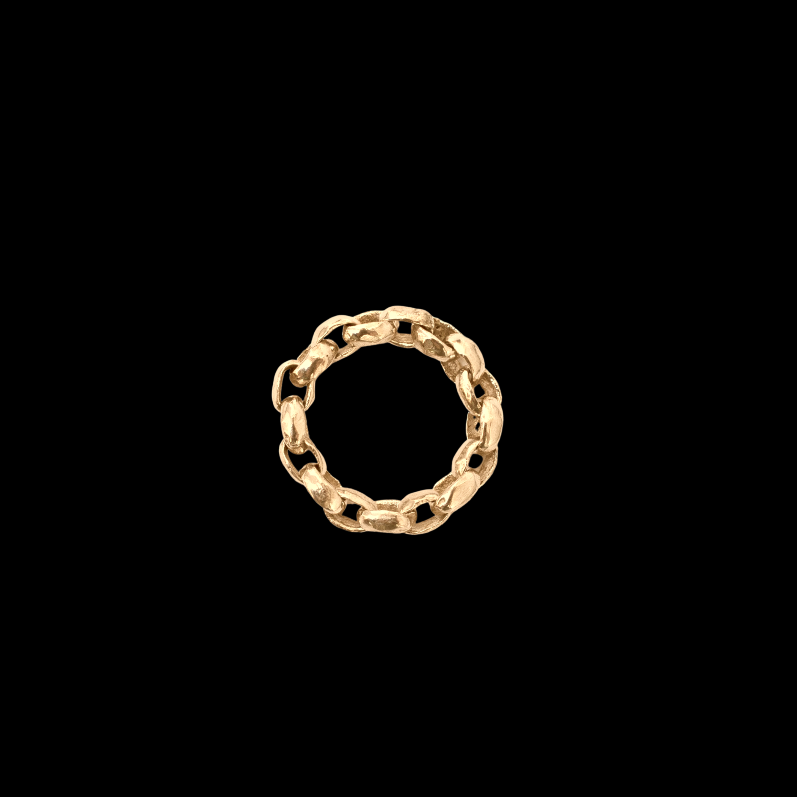 ROI Chain Link Ring - 14K Gold
