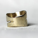 TWO RIVERS Wide Band Ring